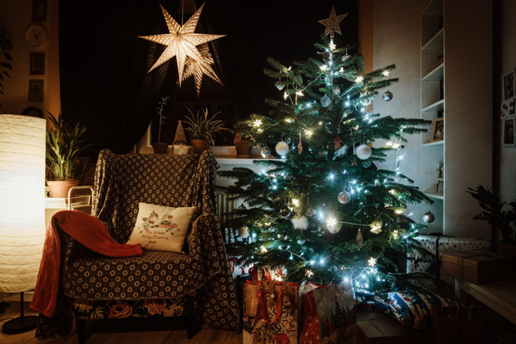Celebrating Jesus's Birthday with a Prelit Christmas Tree